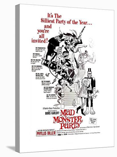 Mad Monster Party, 1967-null-Stretched Canvas