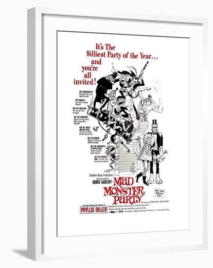 Mad Monster Party, 1967-null-Framed Photo