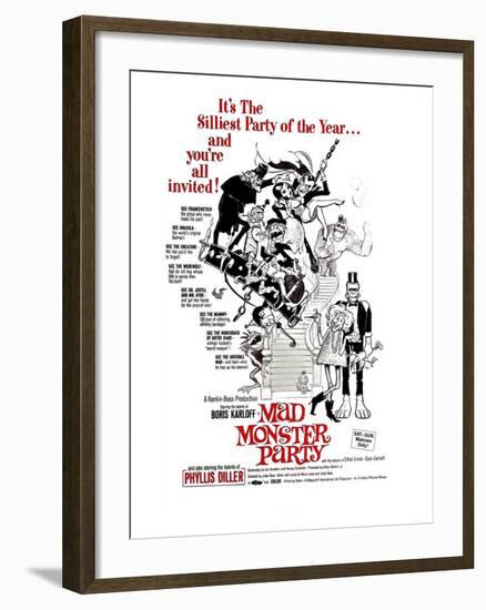 Mad Monster Party, 1967-null-Framed Photo