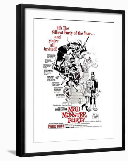 Mad Monster Party, 1967-null-Framed Photo