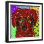 Mad Red Dog-MADdogART-Framed Giclee Print
