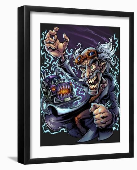 Mad Scientist-FlyLand Designs-Framed Giclee Print