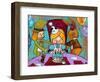 Mad Tea Party-Natasha Wescoat-Framed Giclee Print