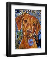 Mad Viszla-MADdogART-Framed Giclee Print