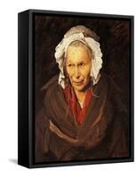 Mad Woman with Mania of Envy-Théodore Géricault-Framed Stretched Canvas