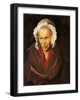 Mad Woman with Mania of Envy-Théodore Géricault-Framed Giclee Print