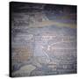 Madaba Mosaic Map, 6th Century AD, Detail Showing Jerusalem, Madaba, Jordan, Middle East-Christopher Rennie-Stretched Canvas
