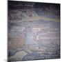 Madaba Mosaic Map, 6th Century AD, Detail Showing Jerusalem, Madaba, Jordan, Middle East-Christopher Rennie-Mounted Premium Photographic Print