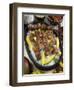 Madagascan Food, Mosakiki, Zebu Skewers with Mango and Rice, Madagascar, Africa-Tondini Nico-Framed Photographic Print