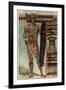 Madagascan Warrior, 19th Century-null-Framed Giclee Print