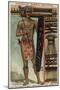 Madagascan Warrior, 19th Century-null-Mounted Giclee Print