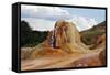 Madagascar, Ampefy, the colorful geysers.-Anthony Asael-Framed Stretched Canvas