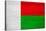 Madagascar Flag Design with Wood Patterning - Flags of the World Series-Philippe Hugonnard-Stretched Canvas