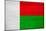Madagascar Flag Design with Wood Patterning - Flags of the World Series-Philippe Hugonnard-Mounted Art Print