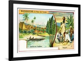 Madagascar, Land of the Hovas - Illustrations of the Environs of Tananarive-null-Framed Giclee Print