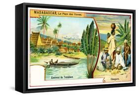 Madagascar, Land of the Hovas - Illustrations of the Environs of Tananarive-null-Framed Stretched Canvas