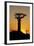 Madagascar, Morondava, Baobab Alley, Adansonia Grandidieri at Sunset-Anthony Asael-Framed Photographic Print