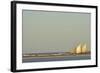 Madagascar, Morondava, Fisherman Boat with Large White Sails at Sea-Anthony Asael-Framed Photographic Print