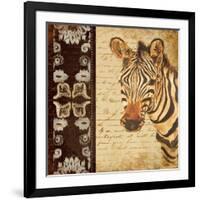 Madagascar Safari IV-Patricia Pinto-Framed Art Print