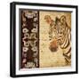 Madagascar Safari IV-Patricia Pinto-Framed Art Print