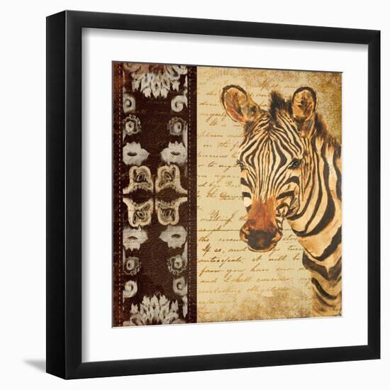 Madagascar Safari IV-Patricia Pinto-Framed Art Print