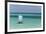 Madagascar, Salary, a Pirogue Sailing in the Blue Sea-Roberto Cattini-Framed Photographic Print