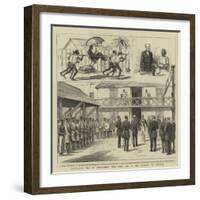 Madagascar, Visit of Rear-Admiral Gore Jones, Cb, to the Governor of Tamatave-null-Framed Giclee Print