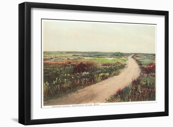 Madaket Moor, Nantucket, Massachusetts-null-Framed Art Print