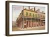 Madam Begue's Restaurant, New Orleans, Louisiana-null-Framed Art Print