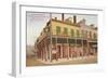 Madam Begue's Restaurant, New Orleans, Louisiana-null-Framed Art Print