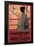 Madam Butterfly (G. Puccini) - Vintage Style Opera Poster-null-Framed Poster