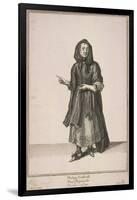 Madam Creswell, Cries of London-Pierce Tempest-Framed Giclee Print