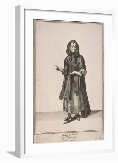 Madam Creswell, Cries of London-Pierce Tempest-Framed Giclee Print