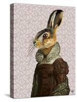 Madam Hare-Fab Funky-Stretched Canvas