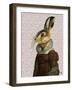 Madam Hare-Fab Funky-Framed Art Print