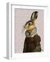 Madam Hare-Fab Funky-Framed Art Print