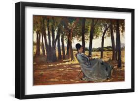 Madam Martelli Castiglioncello, Circa 1867-Giovanni Fattori-Framed Giclee Print