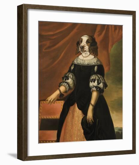 Madam Moliere-Thierry Poncelet-Framed Premium Giclee Print