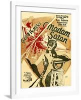 MADAM SATAN, Kay Johnson, window card, 1930.-null-Framed Art Print