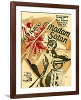 MADAM SATAN, Kay Johnson, window card, 1930.-null-Framed Art Print