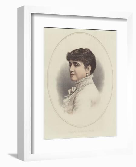 Madame Adelina Patti, Prima Donna-null-Framed Giclee Print