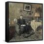 Madame Adrien Bénard-Edouard Vuillard-Framed Stretched Canvas