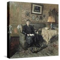 Madame Adrien Bénard-Edouard Vuillard-Stretched Canvas