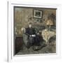 Madame Adrien Bénard-Edouard Vuillard-Framed Art Print