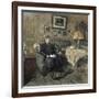 Madame Adrien Bénard-Edouard Vuillard-Framed Art Print