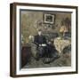 Madame Adrien Bénard-Edouard Vuillard-Framed Art Print