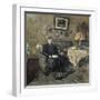 Madame Adrien Bénard-Edouard Vuillard-Framed Art Print