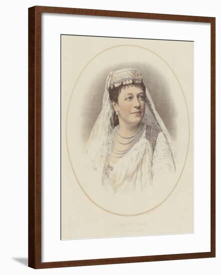 Madame Albani, Prima Donna-null-Framed Giclee Print