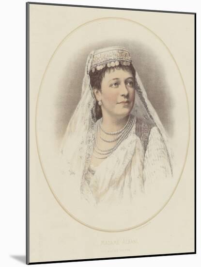Madame Albani, Prima Donna-null-Mounted Giclee Print