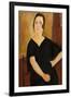 Madame Amedee (Woman with Cigarette), 1918-Amedeo Modigliani-Framed Art Print